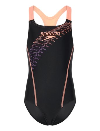 Speedo Girls Medley Logo Medalist - Black - 116