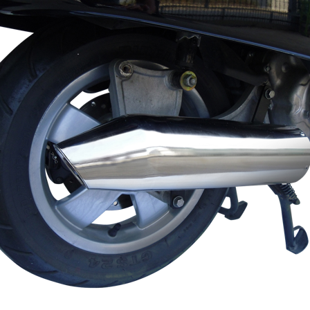 G.P.R Scooter Vintalogy Slip-On - Malaguti Spidermax 500 LC GT 2007-2010