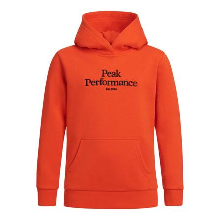 Peak Performance Junior Original Hood (Spring 2021) Children long-sleeved sweaters Red 130