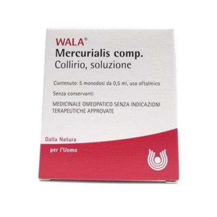 Wala Mercurialis Compositum Collirio 5 Monodosi Da 0,5ml