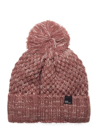 Highloft Knit Cap F Accessories Headwear Beanies Lyserød Jack Wolfskin