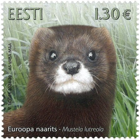 Estland - Mink - Postfrisk frimærke