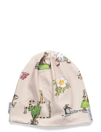 Geggamoja Pettson & Findus Beanie Fleece - Beige - XXS 6-12M
