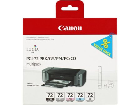 Canon Bläckpatron PGI-72 foto multi 5/fp - Lyreco - Toner och bläck > Bläckpatroner > Bläckpatroner Canon