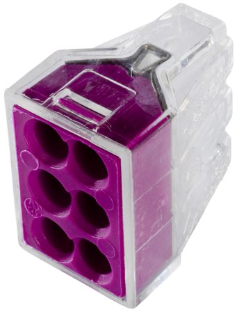 Wago 773-106 Koblingsklemme 6-leder 5-pakning, Installasjonsmaterial