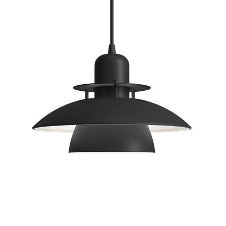 Belid - Taklampe Pendel Primus IV Ø28 mattSvart