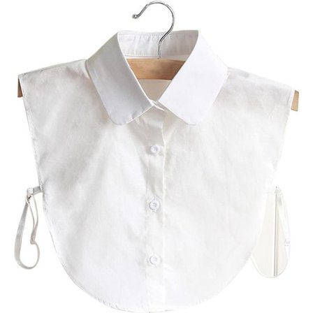 Blusekrage for kvinner - Løs krage - Damer - Hvit - Universal - Hjemmedekorasjon