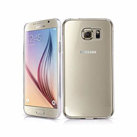 Transparent Hårdplast Skal till Samsung S6