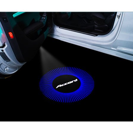 Lämplig för Honda välkomstljus Accords Platinum Odyssey cr-z Allison bil led dörrprojektionsljus (2-pack)