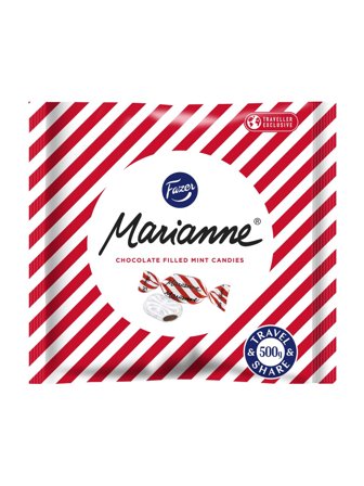 MarianneFazer vegan peppermint candies filled with chocolate 500g 0.5kg