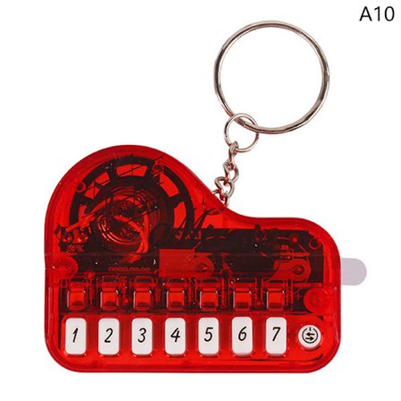 Kannettava soitinlelu Piano-avaimenperä Mini Electronic