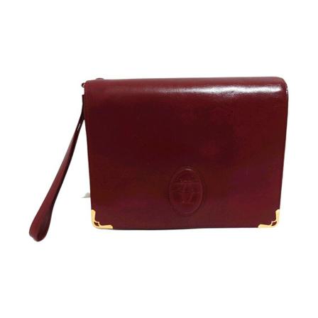 Cartier Vintage, Clutches Rood, Dames, Maat:ONE Size