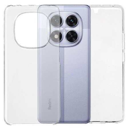 Xiaomi Redmi Note 14 Pro 4G -puhelimen kotelo TPU-kehys kirkas akryylitausta puhelimen suojus PET-kalvolla