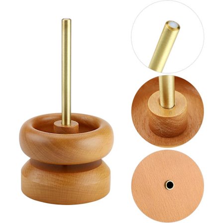 Dynamiske perler i massivt træ Hurtig perlekædetråd DIY-produktion Hurtig