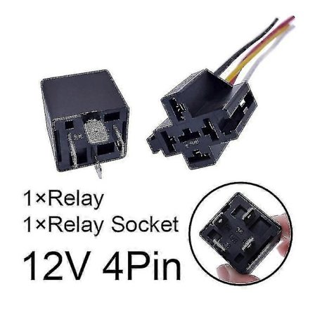 40A Auton rele Jd2912 4-nastainen 5-nastainen DC 12V 24V 36V 48V 72V relekannalla, kelan teho auton ohjauslaite rele Jd2912-Perfet