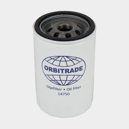 Oliefilter Orbitrade 841750, til indenbordsmotor, til Volvo Penta V6