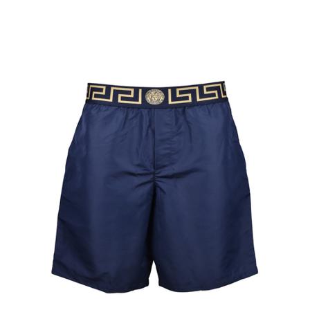 Versace, Beachwear Blauw, Heren, Maat:S