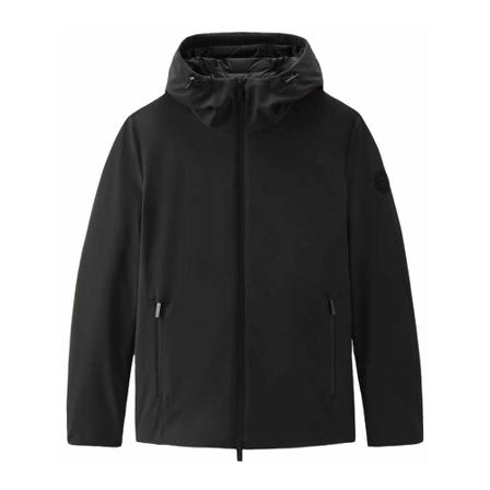 Woolrich, Light Jackets Zwart, Heren, Maat:XL