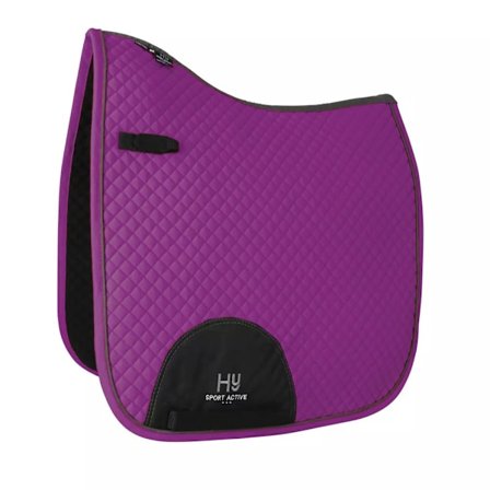 Hy Sport Active Hästdressyrsadelpad Cob/Full Amethyst Lila
