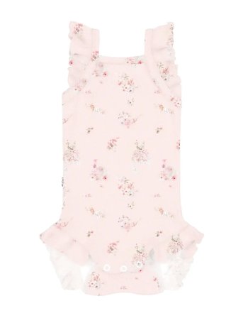 Gugguu | Baby Print Rib Romper | 56