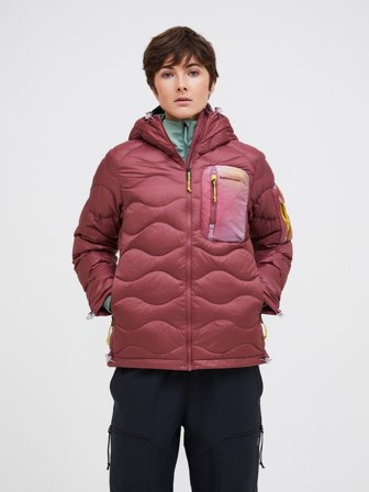 Helium AOP Utility Down Hood Women