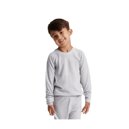 ISBJÖRN of Sweden Husky Underställströja Underkläder & strumpor Unisex Grå 86/92