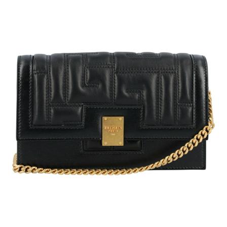 Balmain, Handbag Xn 0Kd 649Lnqd Zwart, Dames, Maat:ONE Size