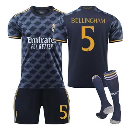 Real Madrid fotbollströja set #5 Bellingham vuxen fotbollströja L L