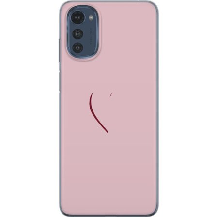 Yhteensopiva Puhelinkuori Motorola Motorola Moto E32s SoftPinkLove
