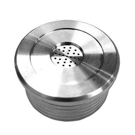 20 ml kaffekapsel enfärgad återanvändbar rostfritt stål kompatibel espressomaskin filter för Delta Q Ndiq7323