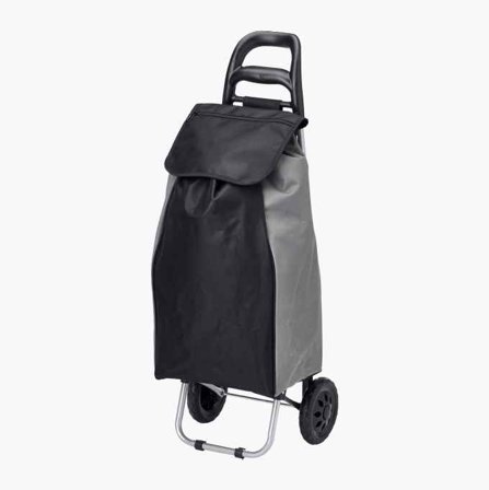 Biltema - Praktisk Shoppingveske med Stålramme og Hjul, Vannavvisende Polyester, 37 l Volum, Maks. Belastning 30 kg