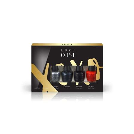 Opi Holiday Mini Pack 4 Pieces Set 4 X 3.75ml Transparent