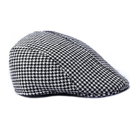 Flat Cap / Gatsby / Gubbkeps Rutig - Olika färger