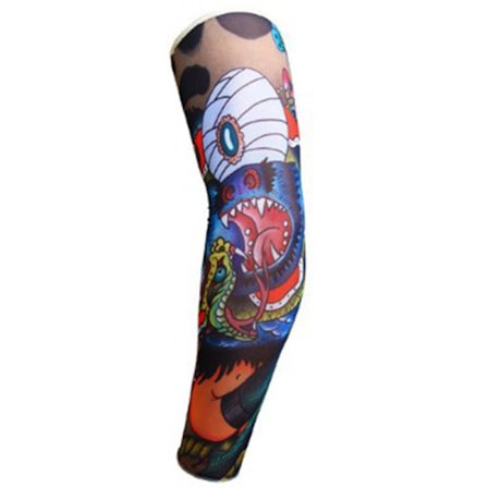 Outdoor Riding Ice Silk Tattoo Arm Sleeve Tatuering Ice Sleeve