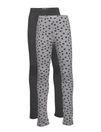 Sweat Leggings W.aop Leggingsit Monivärinen/Kuvioitu Minymo