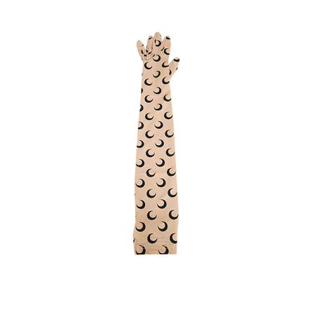 Marine Serre, Gloves Beige, Dames, Maat:ONE Size