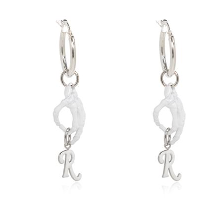 Raf Simons Earrings Grå, Dame Øreringe, Størrelse: ONE Size