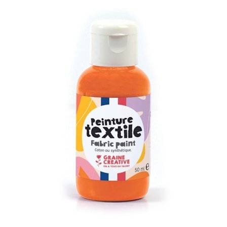 Textilfärg 50 ml - orange