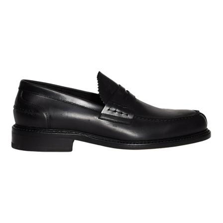 Berwick, Leather moccasin Zwart, Heren, Maat:40 EU