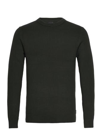 Onsphil 12 Struc Crew Knit 2855 Noos Neulepaita Pyöreä Kaula-aukko Musta ONLY & SONS