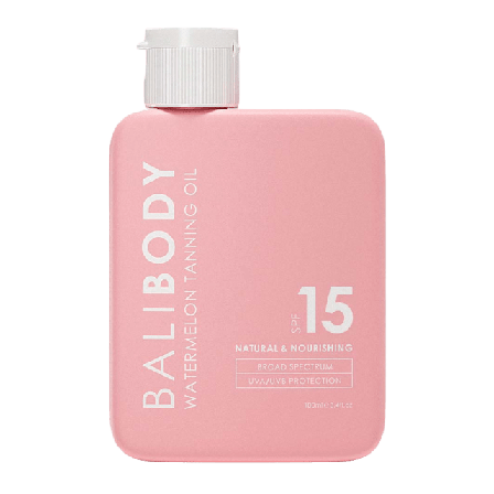 BALI BODY Watermelon Tanning Oil SPF15 Solskydd & solvård Unisex 100ML