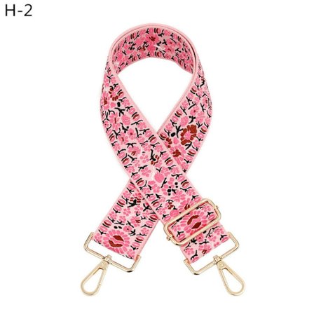 1kpl nylon Jacquard-kukanväriset hihnat 02 02