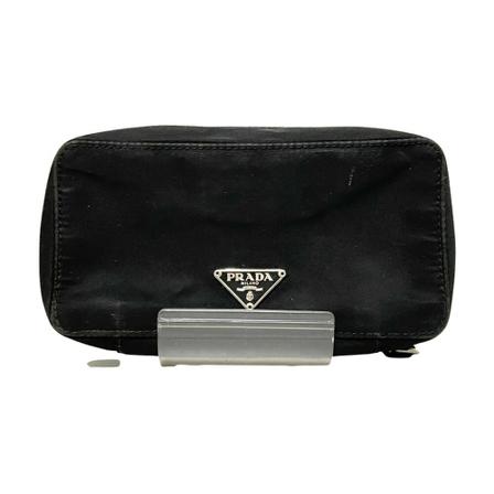 Prada Vintage Clutches Sort, Dame Vintage Tasker, Størrelse: ONE Size