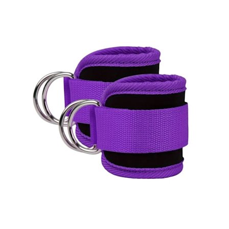 Ankelstropp Ankelmotstandsbånd Justerbar Fitness Glute Kickback D-ring for Kabelmaskin Gym