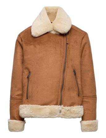 Kids Girls Outerwear Yellow Abercrombie & Fitch