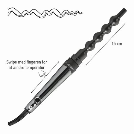 HH Simonsen ROD Curling Iron vs10 vs10, Hår, Styling Tools, Krøllejern