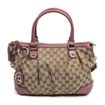 Gucci Vintage, Pre-owned Handbags Beige, Dames, Maat:ONE Size