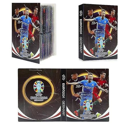 Fotballstjerne-kortalbum Map Letter Holder Binder 2023 Ny 240stk Star Card Box Collection Album Book Folder Barn Leke Gave[HK]