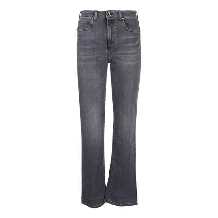 Pinko, Flared Jeans Grijs, Dames, Maat:W29