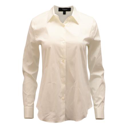 Theory Shirt Hvid, Dame Skjorter